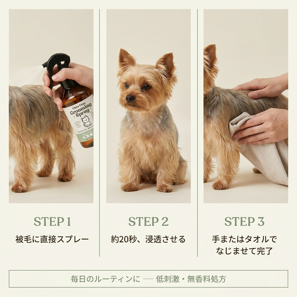 ChewCrew グルーミングスプレー Calm
