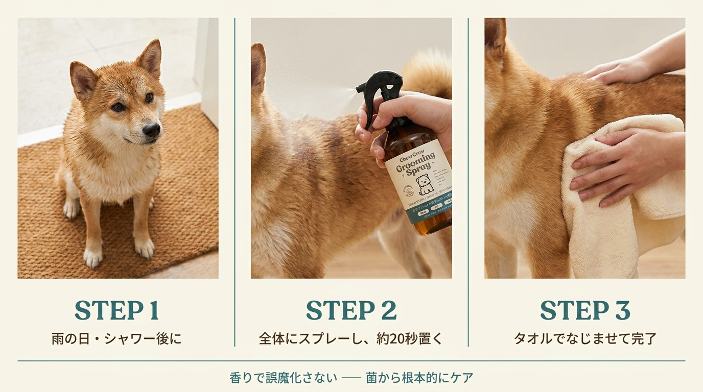 ChewCrew グルーミングスプレー Refresh