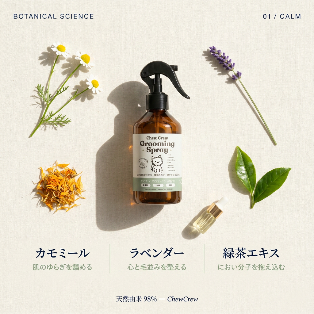 ChewCrew グルーミングスプレー Calm